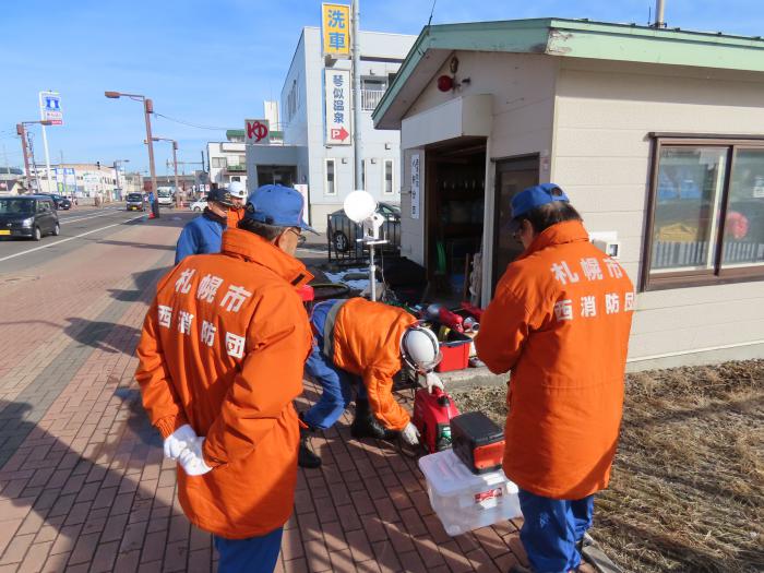 機械器具点検の模様2