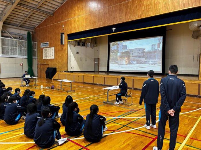 １１９番通報模擬体験