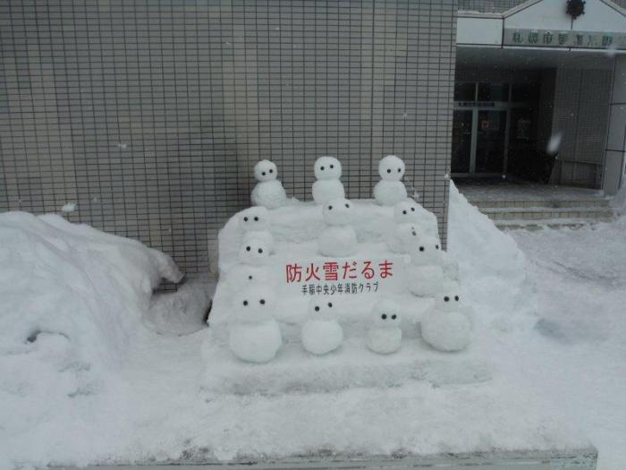 雪だるま８