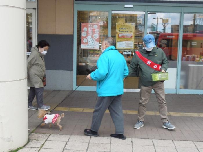 春の火災予防運動街頭啓発防火委員