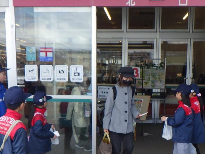 手稲消防団北分団員と鉄北少年消防クラブ員