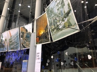 阪神淡路大震災パネル展の写真