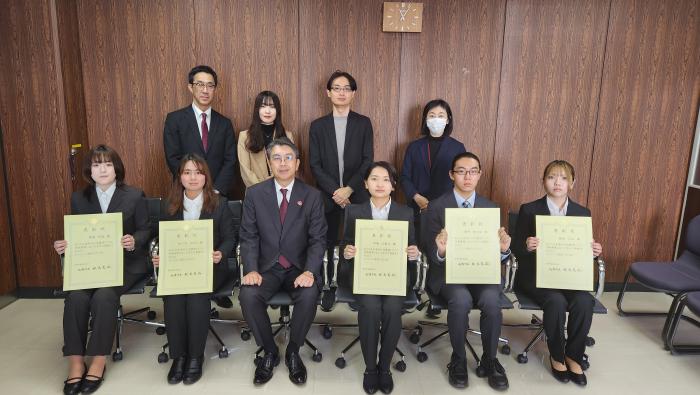 専門学校連携_表彰式