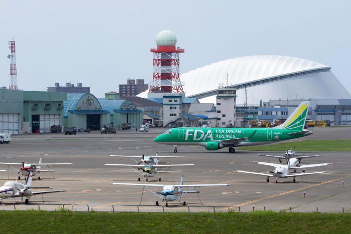 フジドリームエアラインズの飛行機の写真