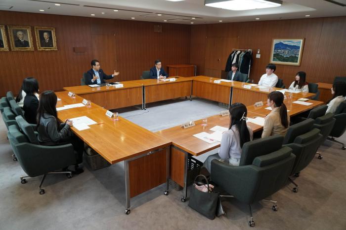 令和6年度第3回「市長と語ろう！サッポロスマイルトーク」の様子1