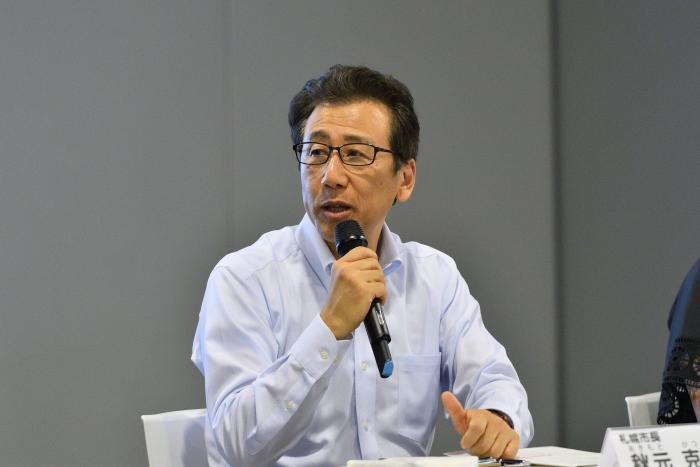 令和元年度第1回サッポロスマイルトークで語る秋元市長3