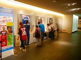 写真：地下歩行空間でのPRイベントブースの様子