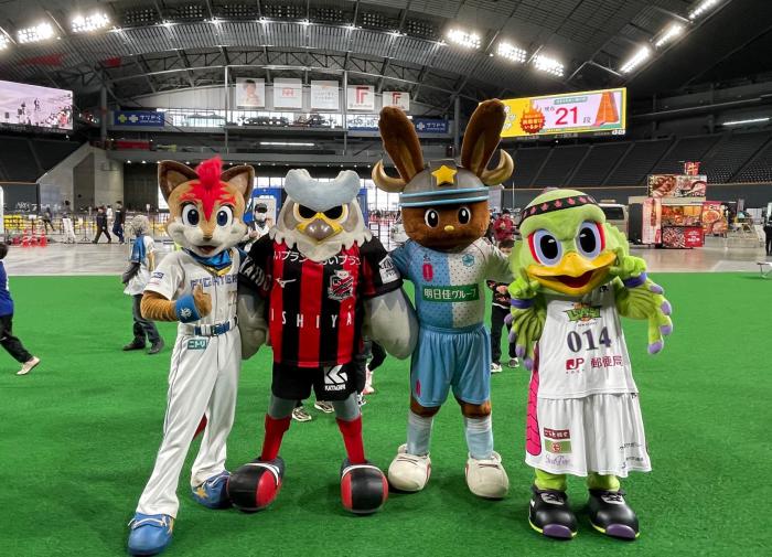 チャレンジ！スポーツパーク（プロスポマスコット）