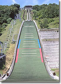 大倉山ジャンプ競技場写真
