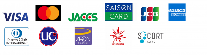 クレジットカードのロゴ画像