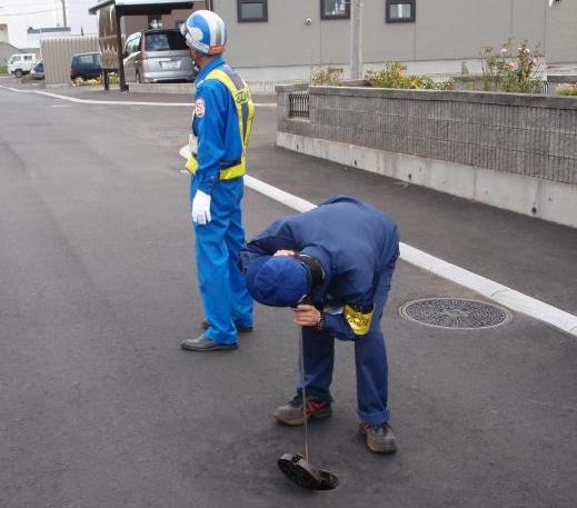 仕切弁の音聴調査