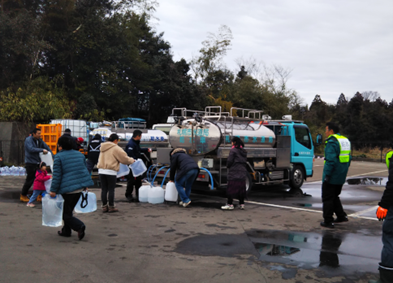 応急給水活動