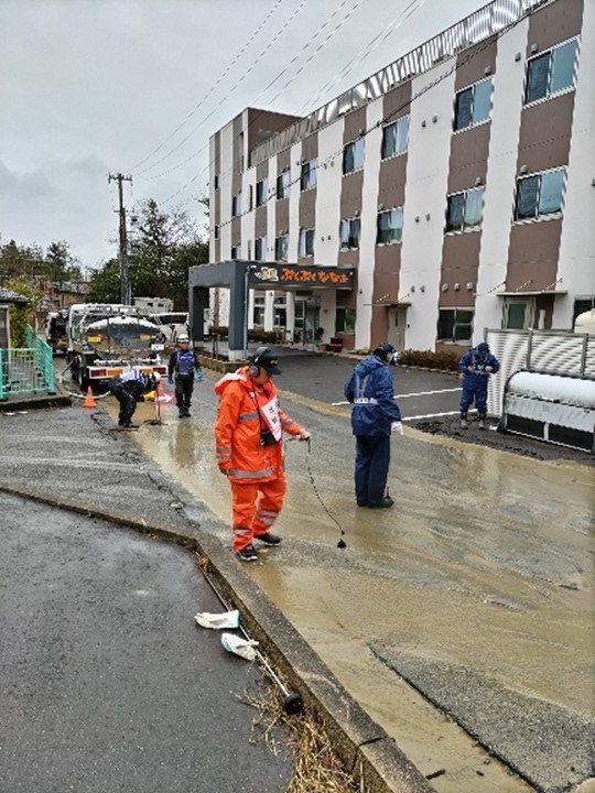 漏水調査活動
