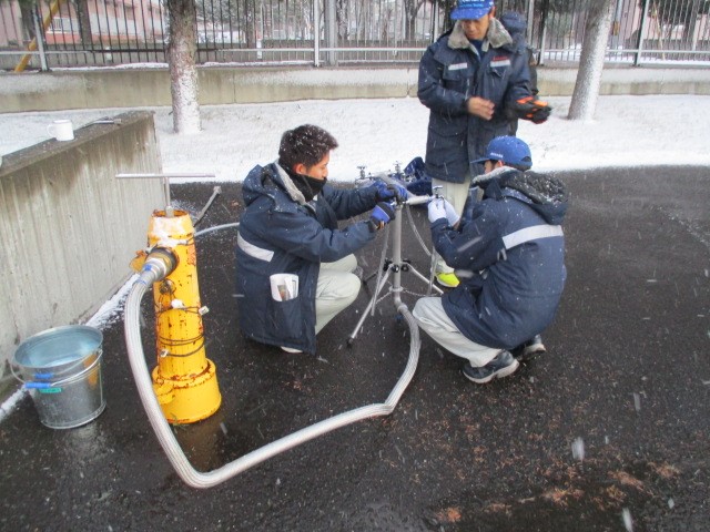 写真：仙台市との防災訓練の様子2