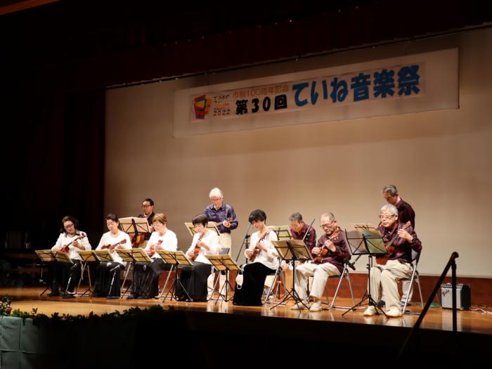 写真1:ていね音楽祭の様子