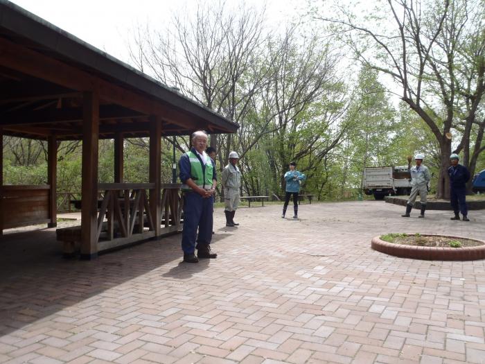 2015年5月3日富丘西公園保全作業の様子2