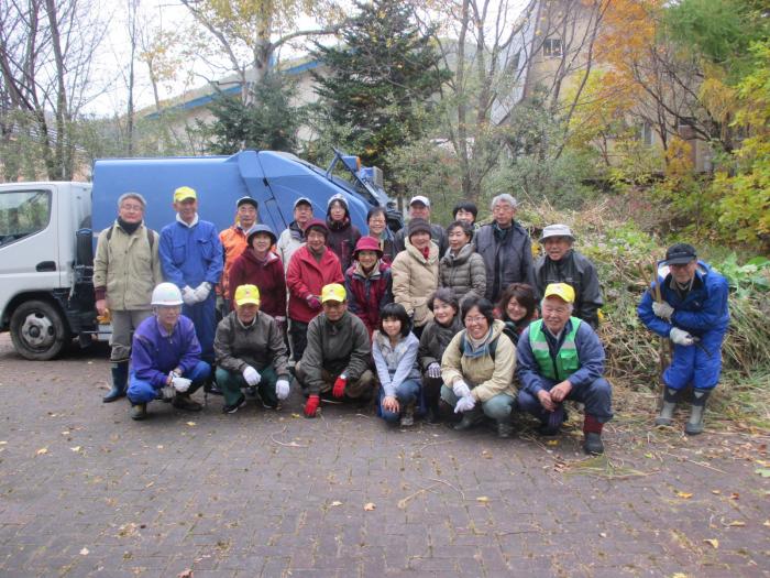 2016年度富丘西公園保全作業の様子8