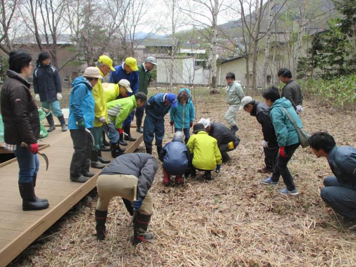 富丘西公園保全作業の様子4