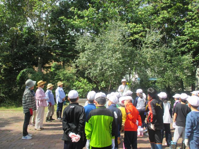 富丘西公園保全作業の様子1