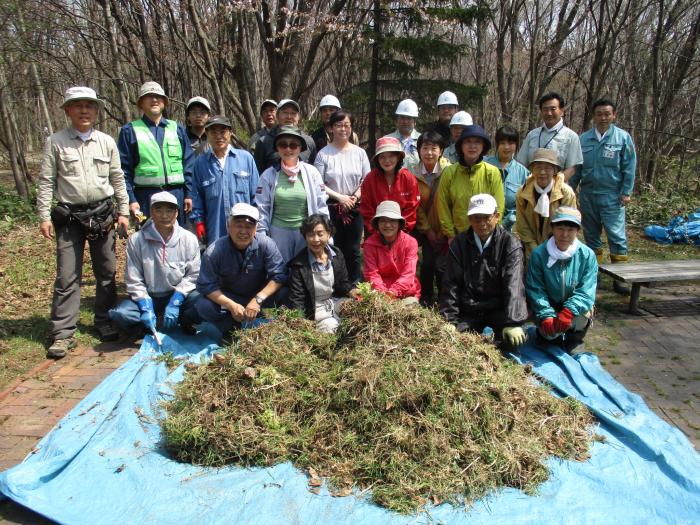 富丘西公園保全作業の様子8