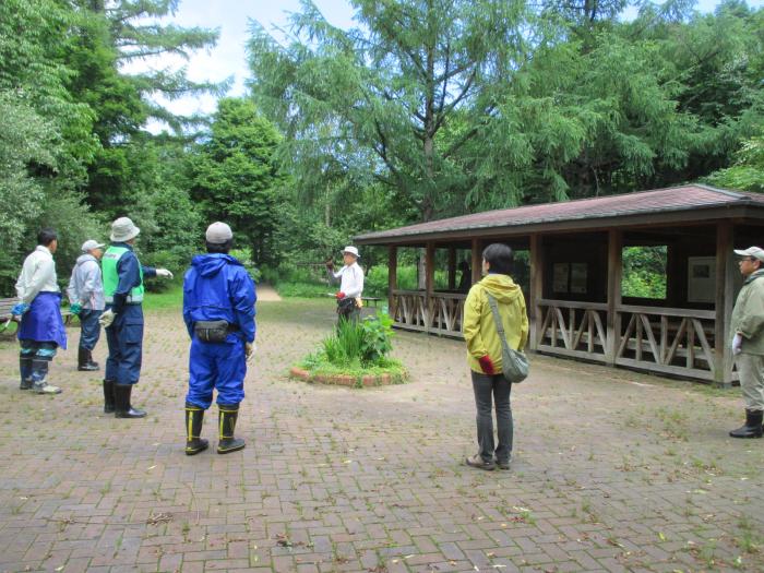 平成30年7月6日富丘西公園作業講習会1