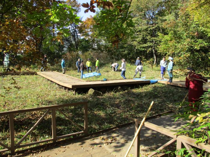 平成30年度富丘西公園秋の大掃除の様子4