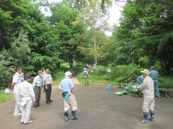 R6年8月1日富丘西公園作業講習会3