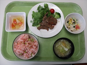 令和2年度桜えびと枝豆のご飯画像