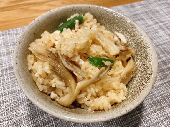 焼き肉のたれで味付け簡単☆中華風炊き込みご飯の完成写真