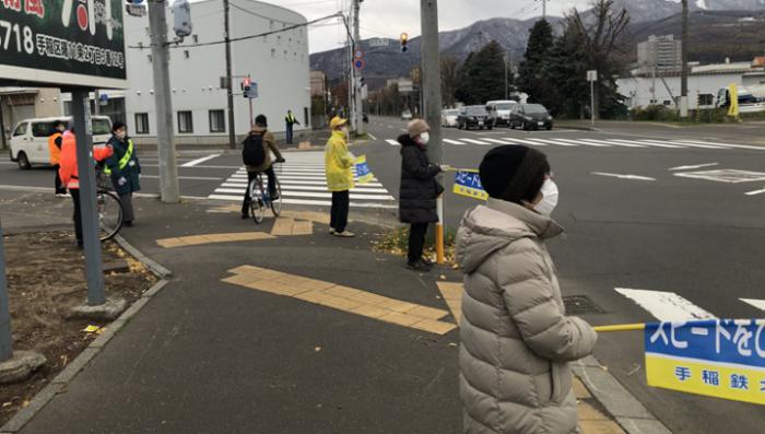 2023冬の交通安全運動の様子2