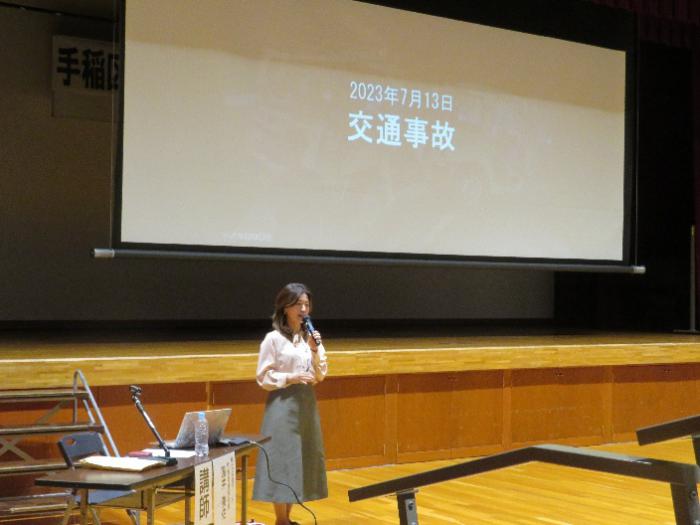 手稲区交通安全母の会研修会の様子1