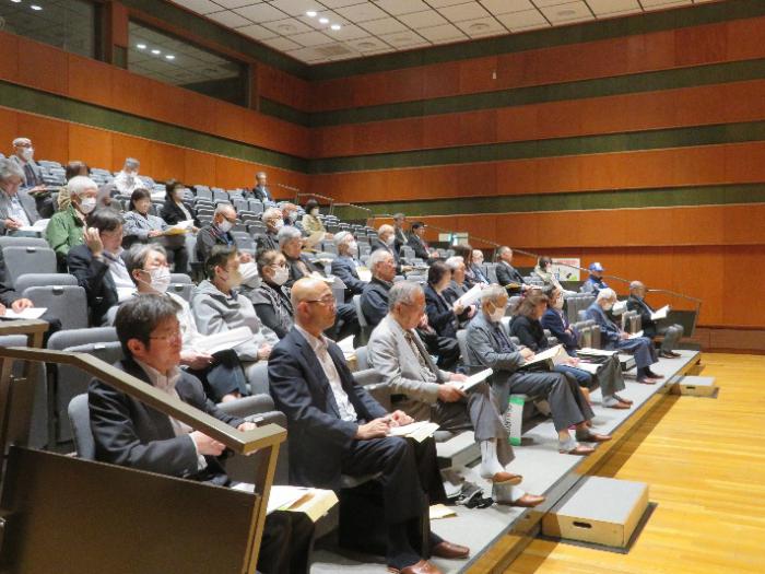 交通安全運動推進委員会定期総会の様子1