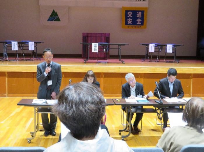 手稲区交通安全母の会定期総会の様子1