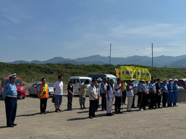 おたるドリームビーチにおける飲酒運転根絶啓発活動1