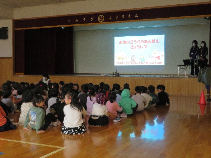 交通安全教室の様子2