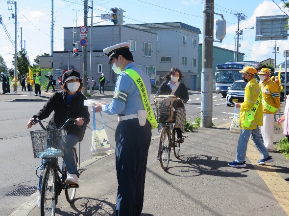 2023自転車マナー向上週間写真1