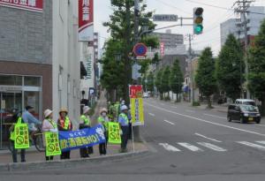 飲酒運転根絶のための街頭啓発