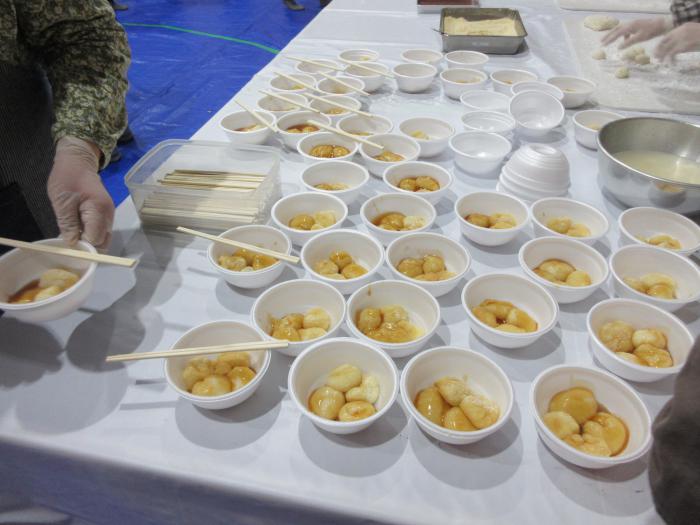 つきたてのお餅