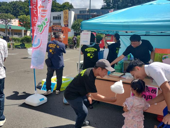 子どもにはわたがし