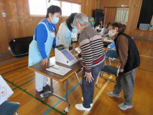 健康測定ブース