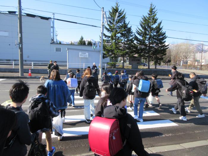 セーフティーコールの日街頭啓発