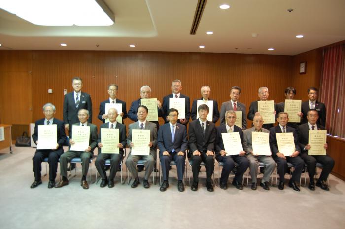 市長表彰全体写真