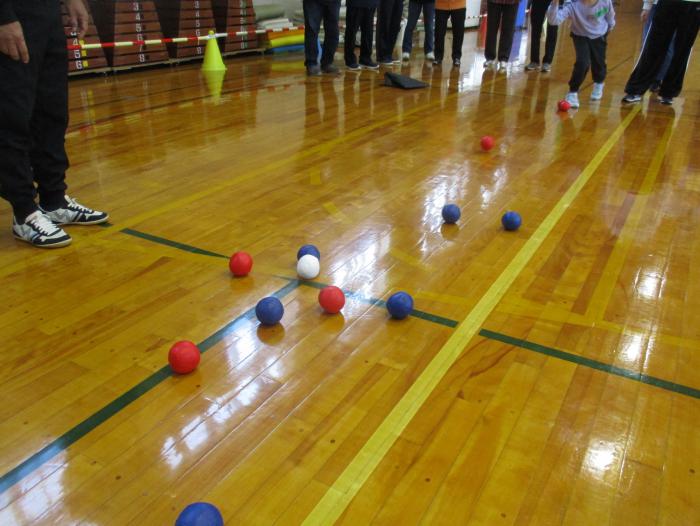 稲穂金山スポーツレクリエーション ボッチャ大会
