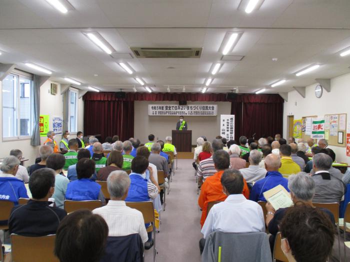 住民大会の様子1