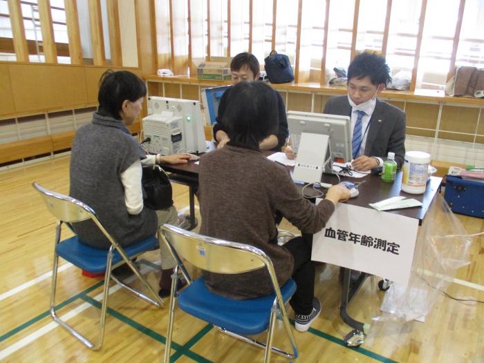 過去の健康づくり会場のようす