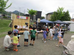 7月27日金山公社団地町内会夏祭り