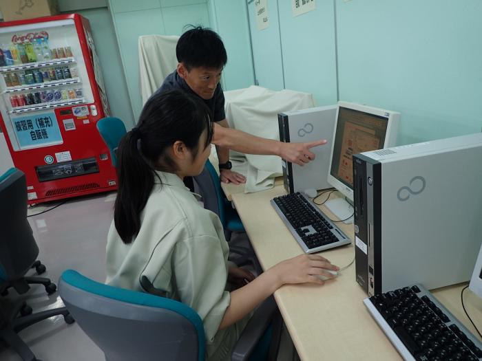印刷作業の様子1