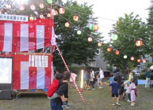 8月8日滝見町町内会盆踊り