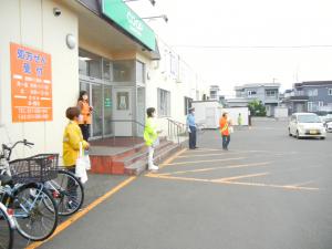 街頭啓発の写真