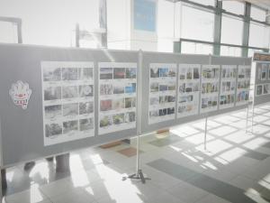 「前田まちのお宝写真コンテスト」パネル展の写真